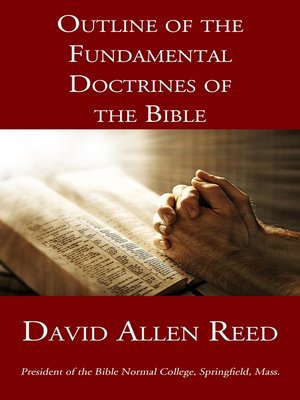 cover image of Outline of the Fundamental Doctrines of the Bible